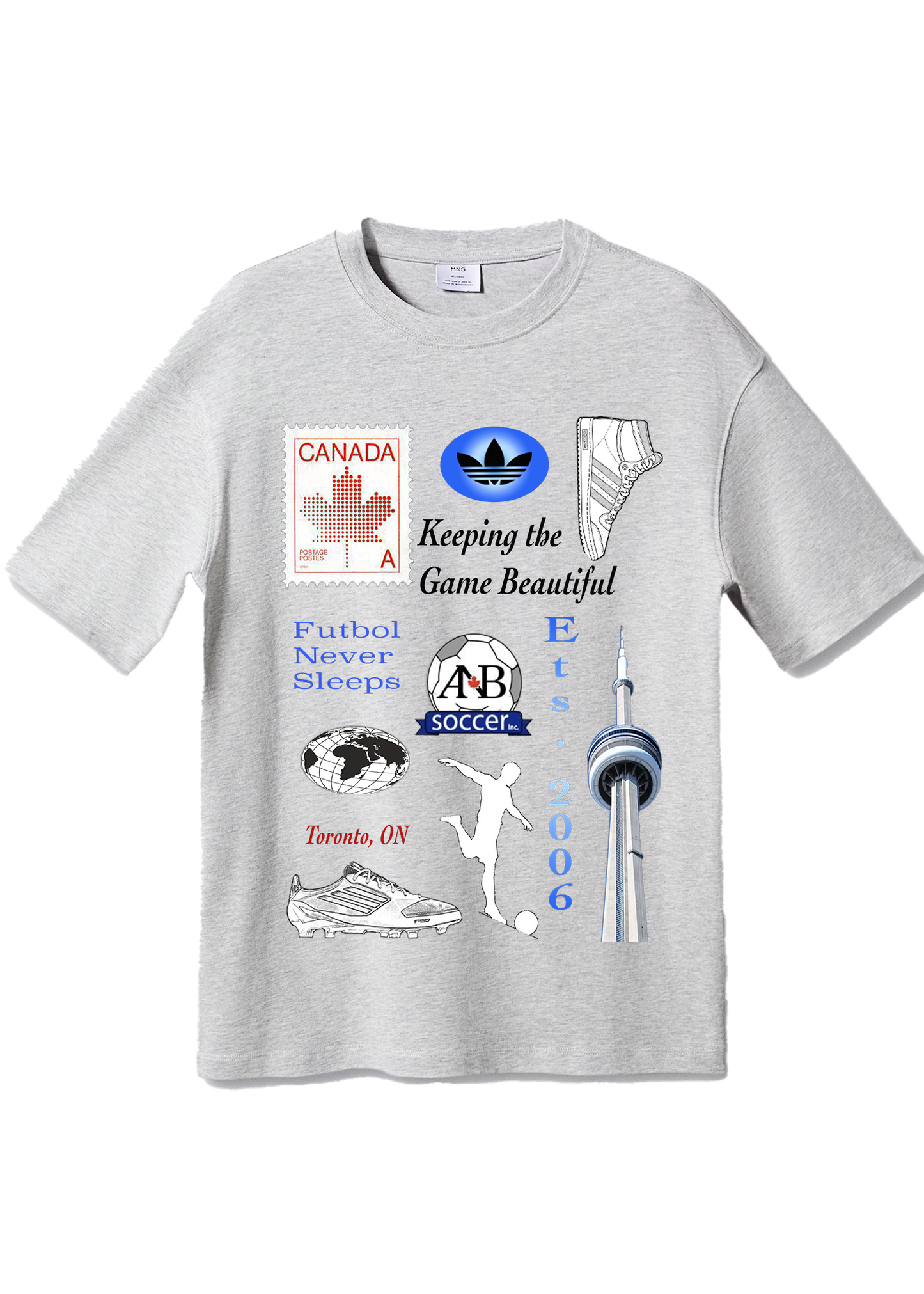 ANB x FOOTYFLICKS Graphic Tee's