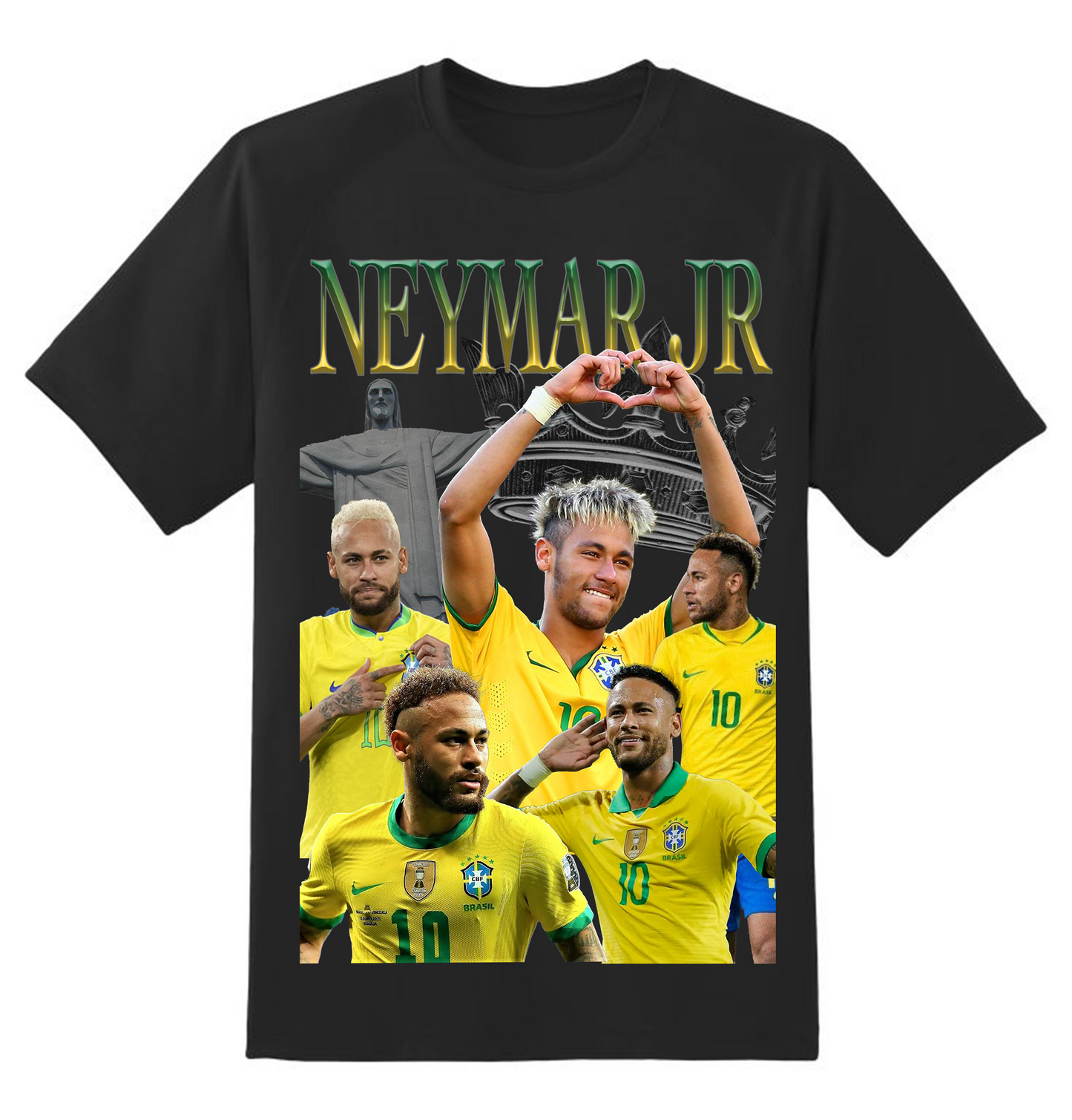 Neymar Graphic Tee - Brazil