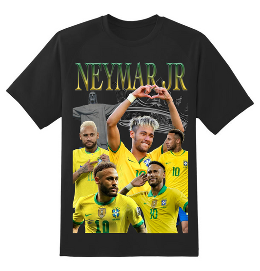 Neymar Graphic Tee - Brazil